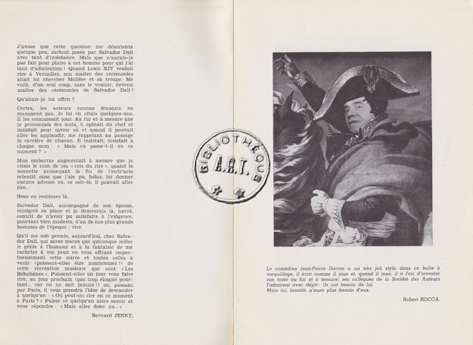 Les programmes de Théatre de l\